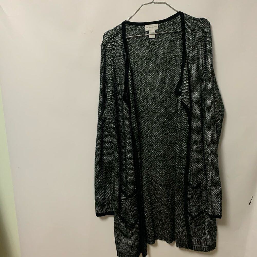 SOFT SURROUNDINGS OPEN CARDIGAN‎ TUNIC SIZE…